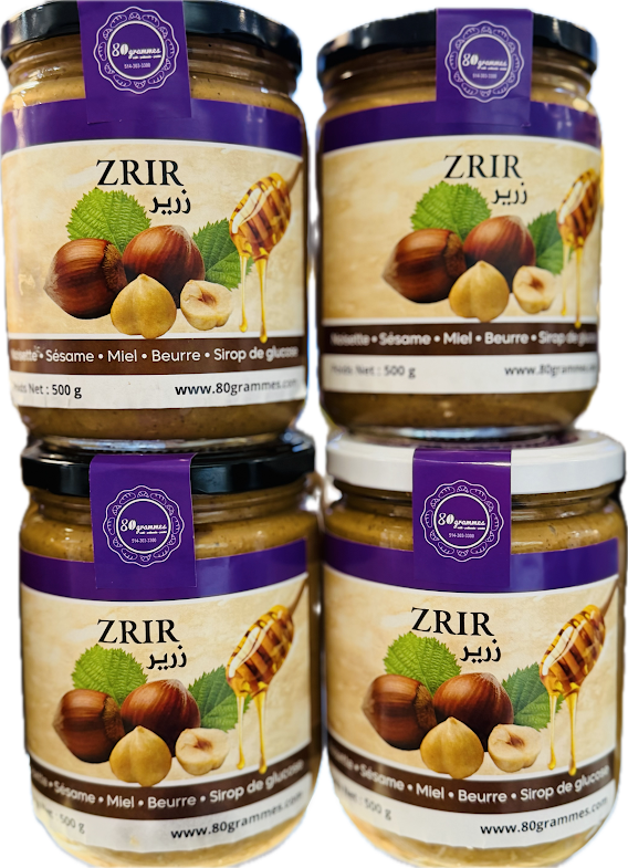 ZRIR NOISETTE 550 GRAMMES